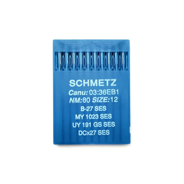Иглы Schmetz DCx27 SES 80/12 для промышленных машин
