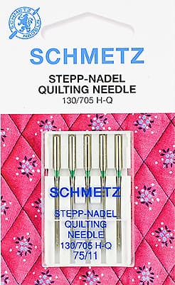 Иглы стегальные №75 Schmetz 130/705H-Q 5 шт