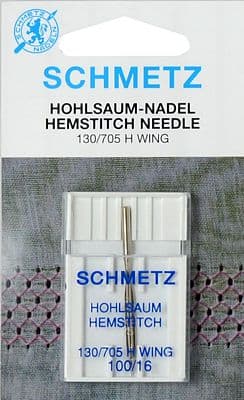 Игла с лопастью для мережки №100 Schmetz 130/705H-WING 1шт