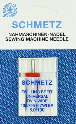 Двойная игла NM100 NE8.0 Schmetz 130/705H ZWI 1 шт