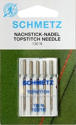 Иглы для отстрачивания №100 Schmetz 130N 5шт