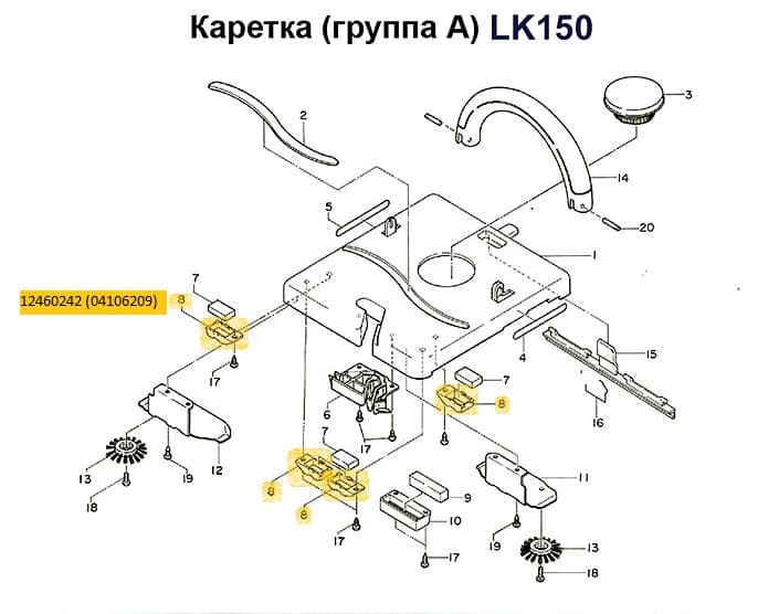 Покрытие магнита LK150