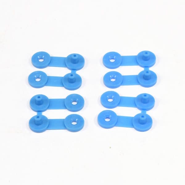 Зажимы для перфокарт 7 класса, 4шт