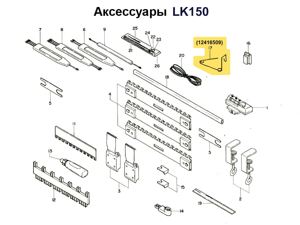 Нитенаправитель LK150 - №1