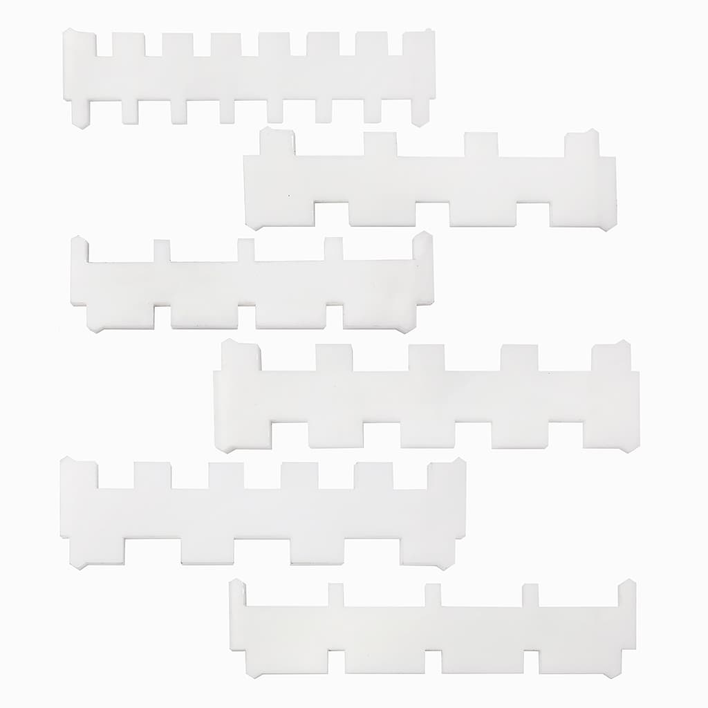 Набор из 6 отборных гребёнок для LK150