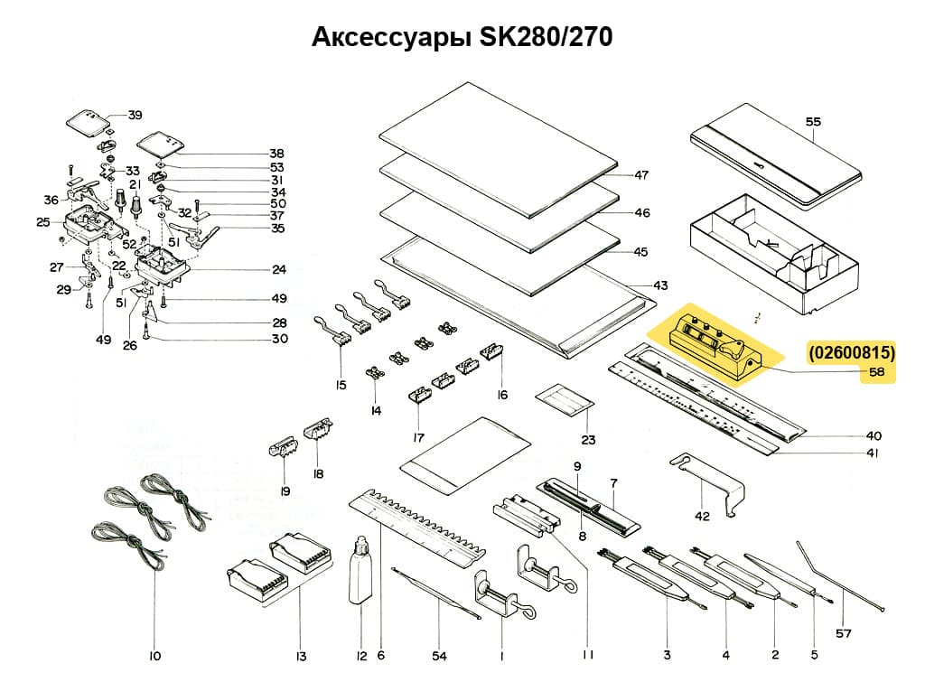 Счетчик рядов SK280/KR - №1