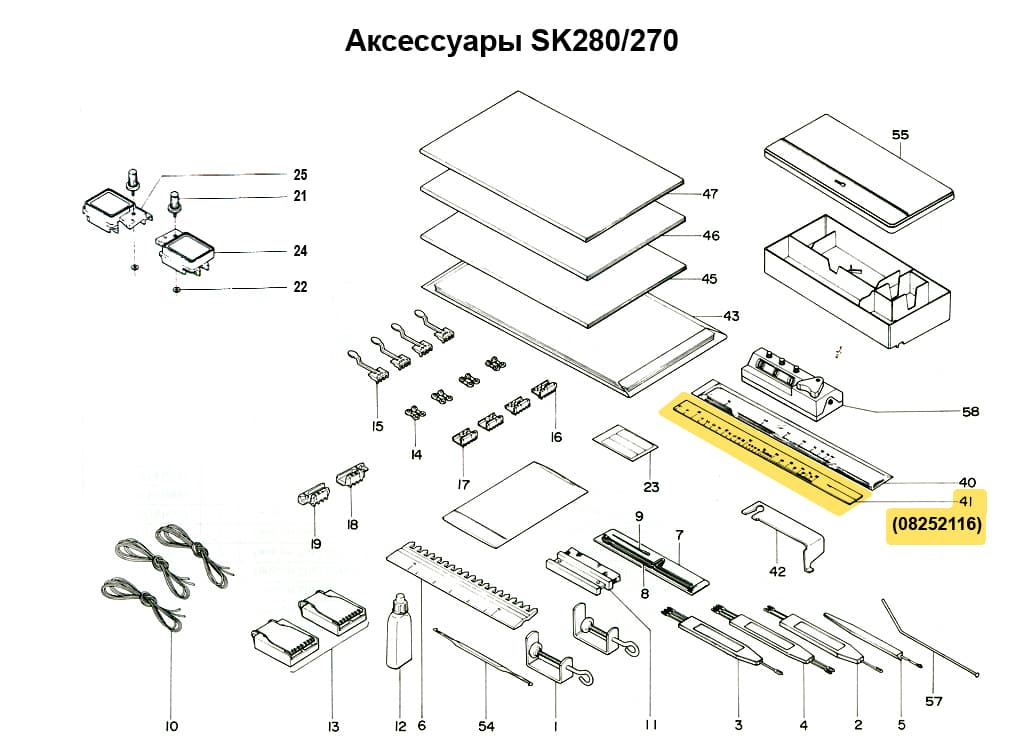 Зеленая калибровочная линейка - №1