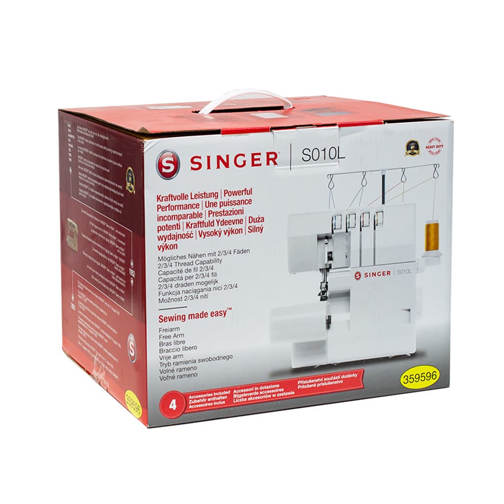 4-х (3, 2-x) - ниточный оверлок Singer S010L - №11