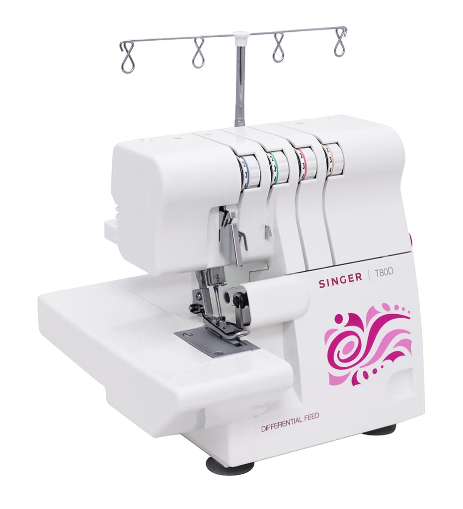 4-х (3-x) - ниточный оверлок Singer T80D - №9