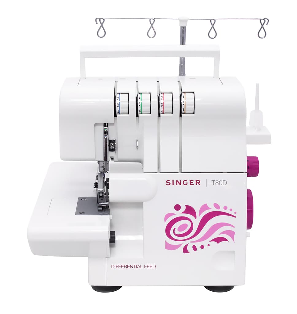 4-х (3-x) - ниточный оверлок Singer T80D (Уценка)