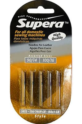 Иглы для кожи №90-100 Supera 130/705H-LR (2032) 5 шт