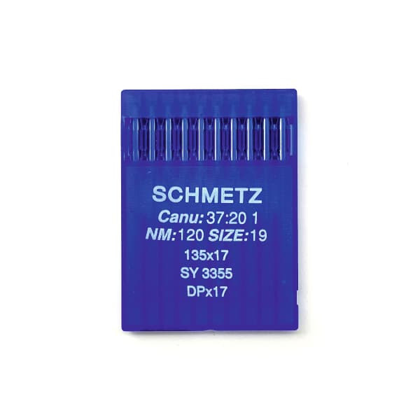 Иглы Schmetz DPx17 120/19 для промышленных машин