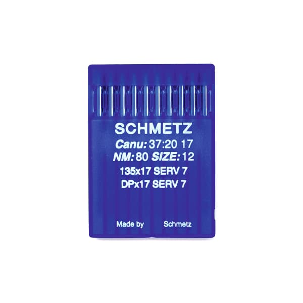 Иглы Schmetz DPx17 SERV7 80/12 для промышленных машин