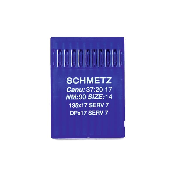 Иглы Schmetz DPx17 SERV7 90/14 для промышленных машин