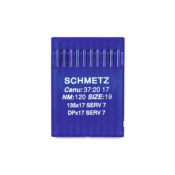 Иглы Schmetz DPx17 SERV7 120/19 для промышленных машин