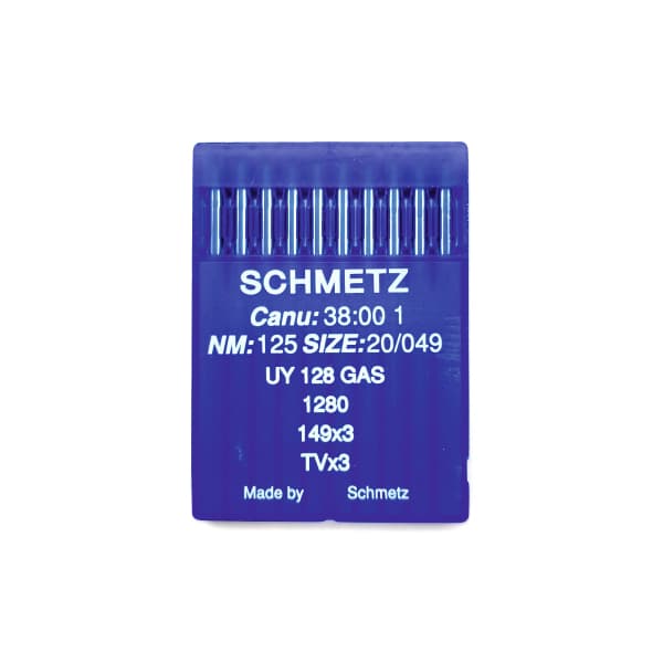 Иглы Schmetz UY 128 GAS 125/20/049 для промышленных машин