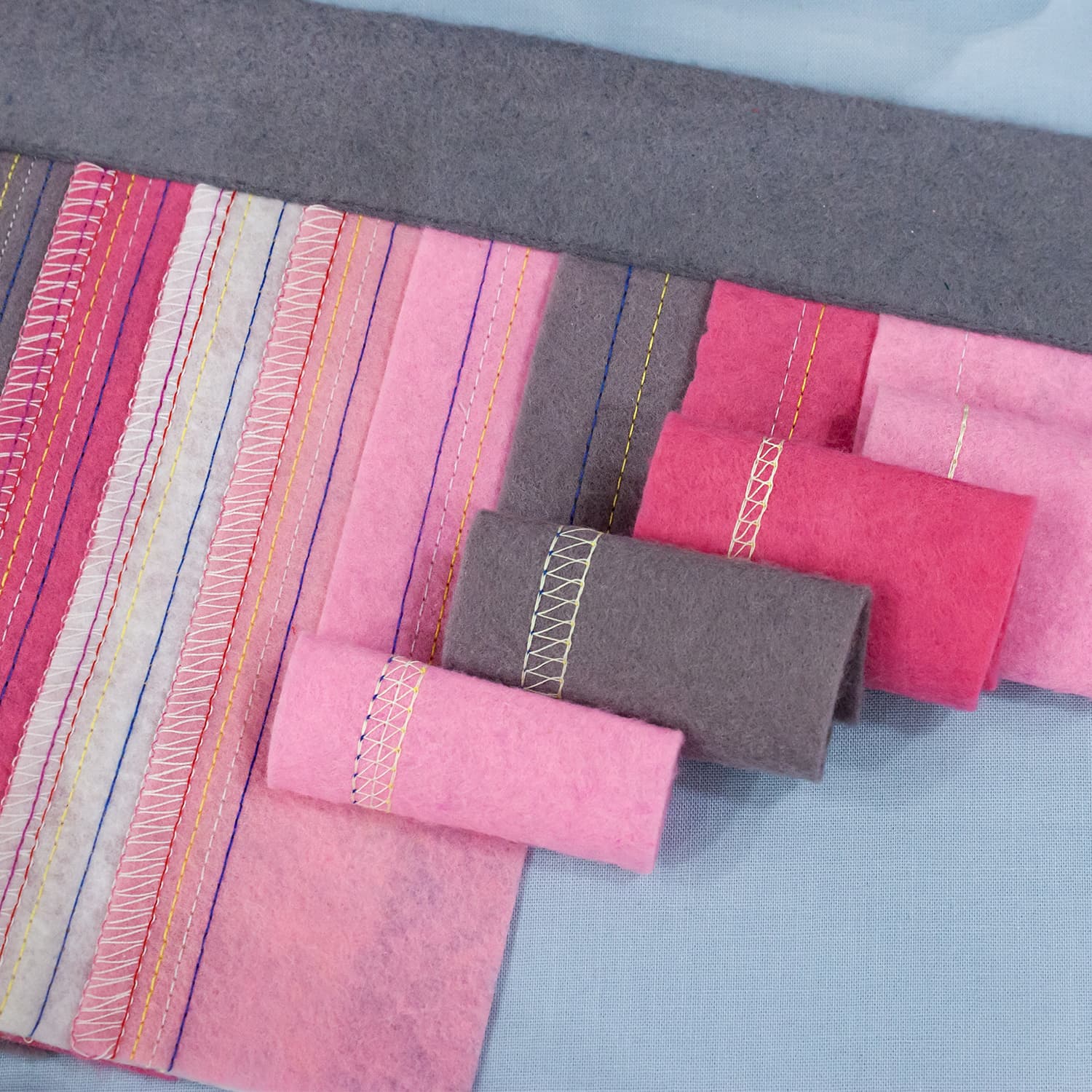 8-ми (4, 3, 2-x) - ниточный оверлок + 3-х игольная 4-х ниточная плоскошовная машина (коверлок) BabyLock Gloria BLETS8 - №12