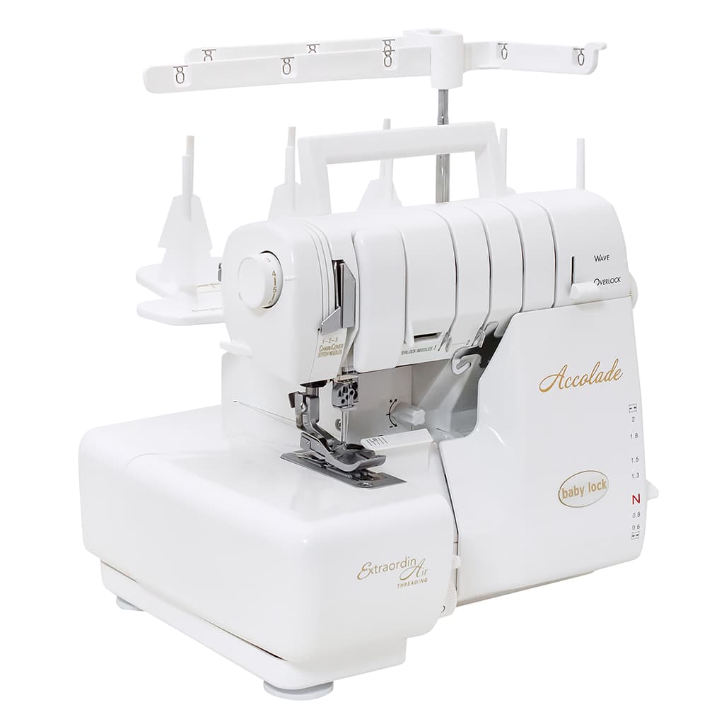 8-ми (4, 3, 2-x) - ниточный оверлок + 3-х игольная 4-х ниточная плоскошовная машина (коверлок) BabyLock Accolade BLS8 - №2