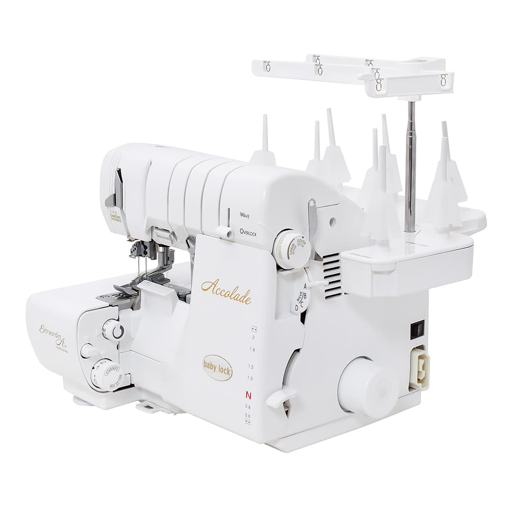 8-ми (4, 3, 2-x) - ниточный оверлок + 3-х игольная 4-х ниточная плоскошовная машина (коверлок) BabyLock Accolade BLS8 - №3