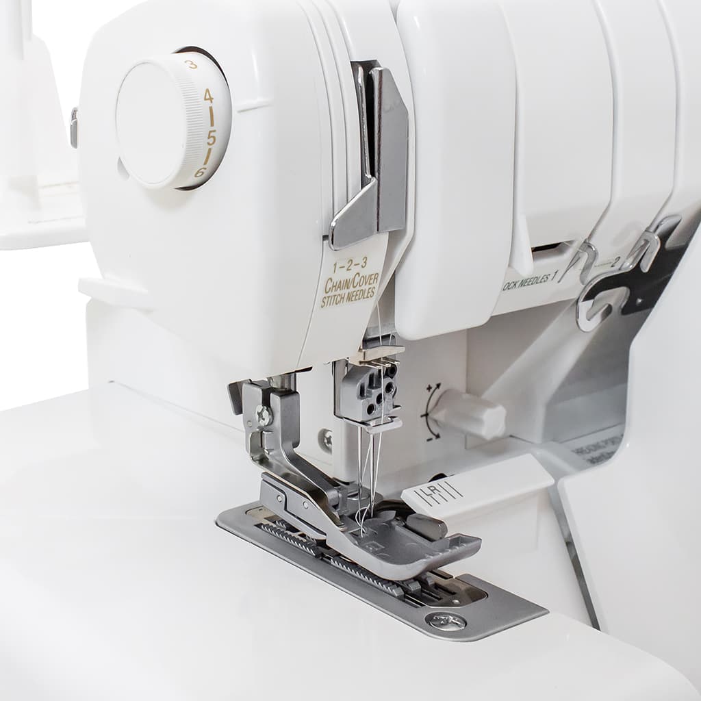 8-ми (4, 3, 2-x) - ниточный оверлок + 3-х игольная 4-х ниточная плоскошовная машина (коверлок) BabyLock Accolade BLS8 - №5