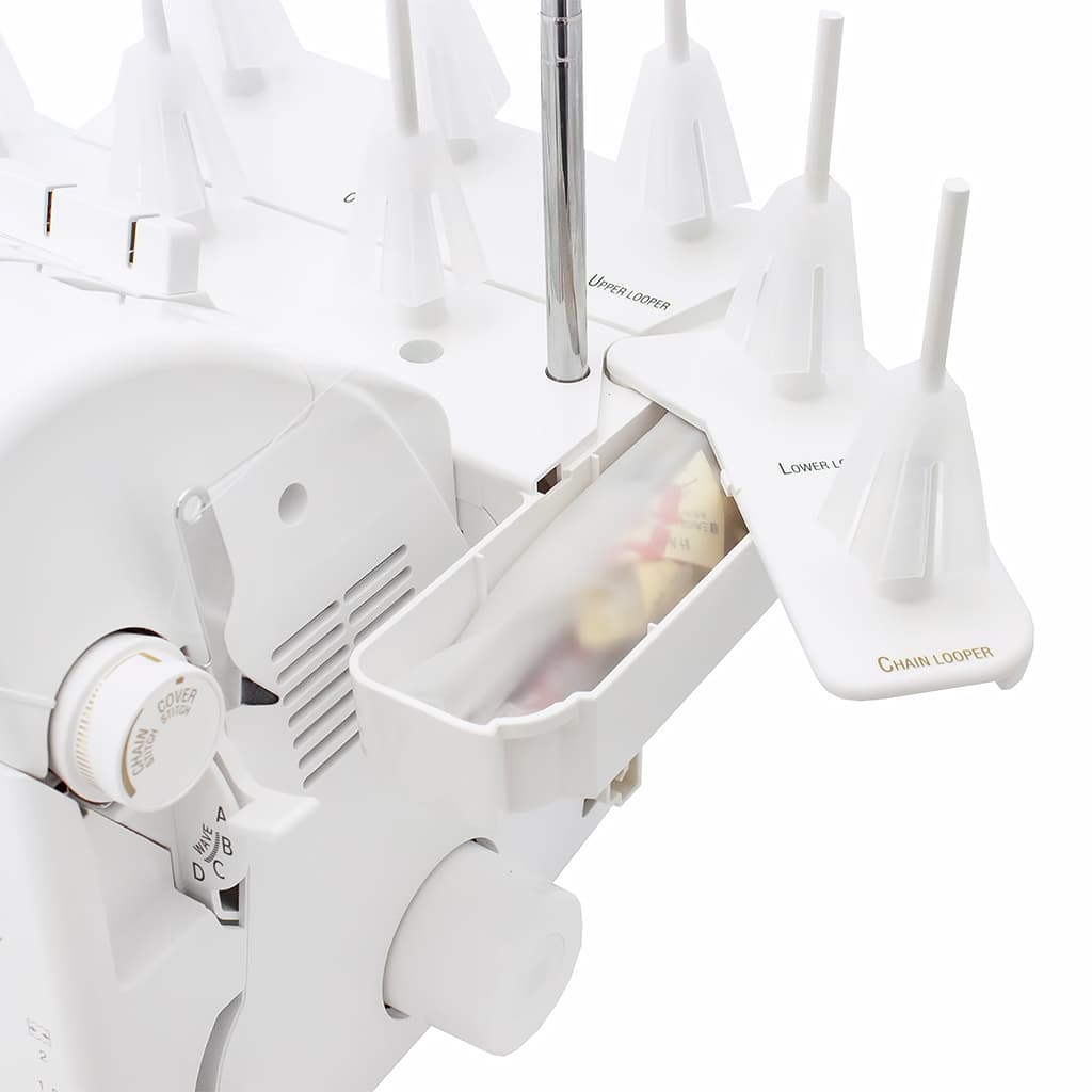 8-ми (4, 3, 2-x) - ниточный оверлок + 3-х игольная 4-х ниточная плоскошовная машина (коверлок) BabyLock Accolade BLS8 - №9