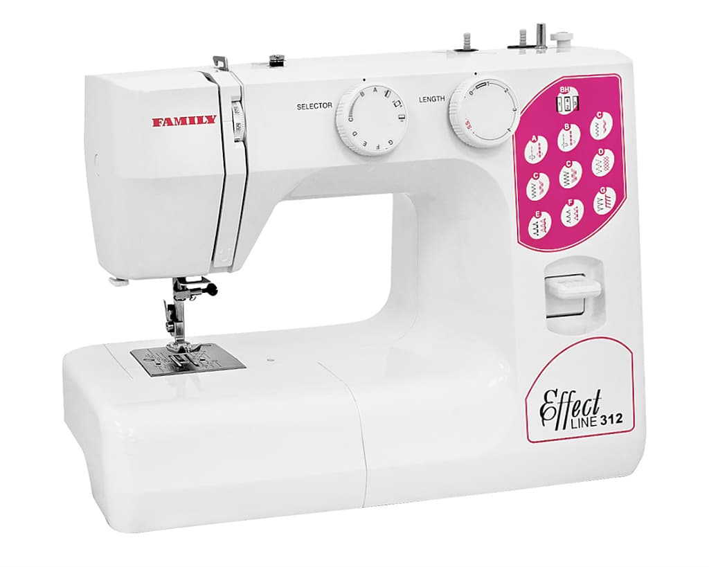 Электромеханическая швейная машина Family Effect Line 312