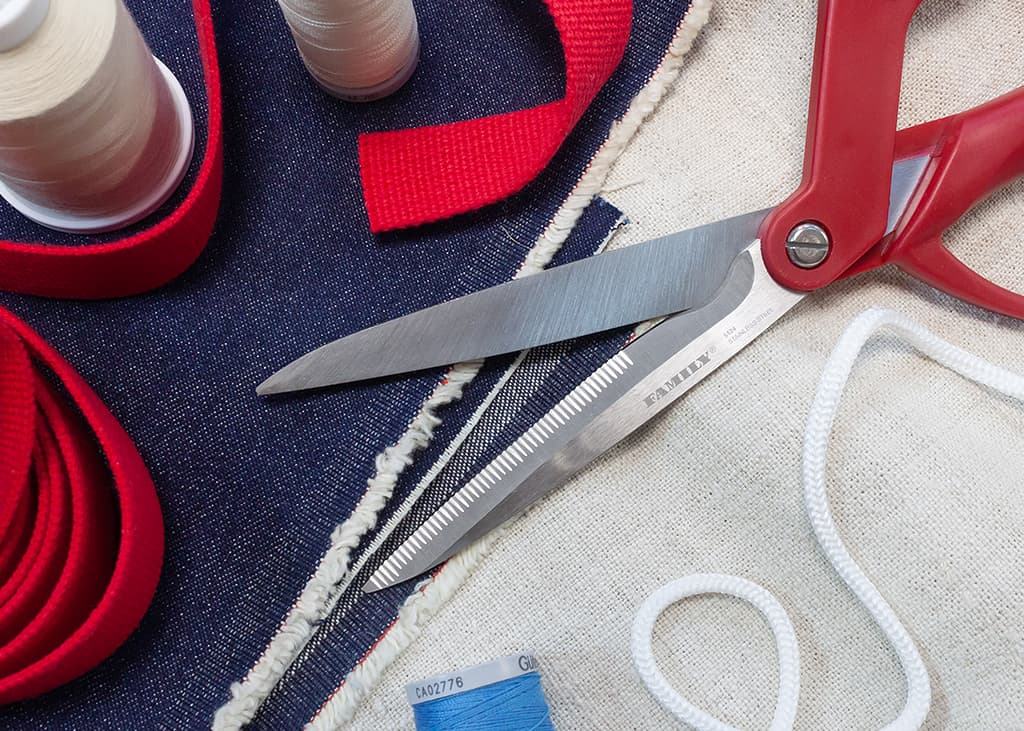 Ножницы Family портновские для тяжёлых материалов 24 см - №3