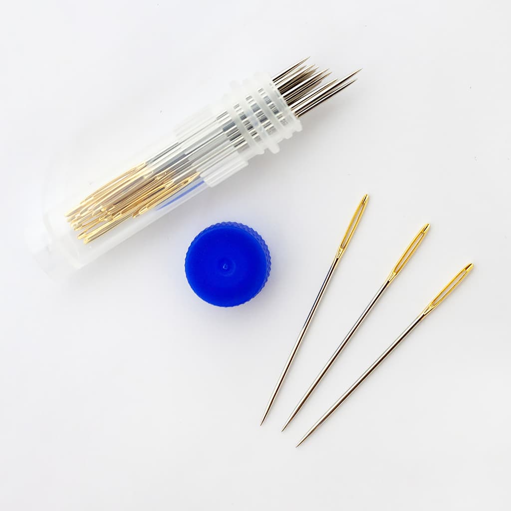 Иглы для шитья с большим ушком №22 (41 х 0,9 мм), 25 шт - №2