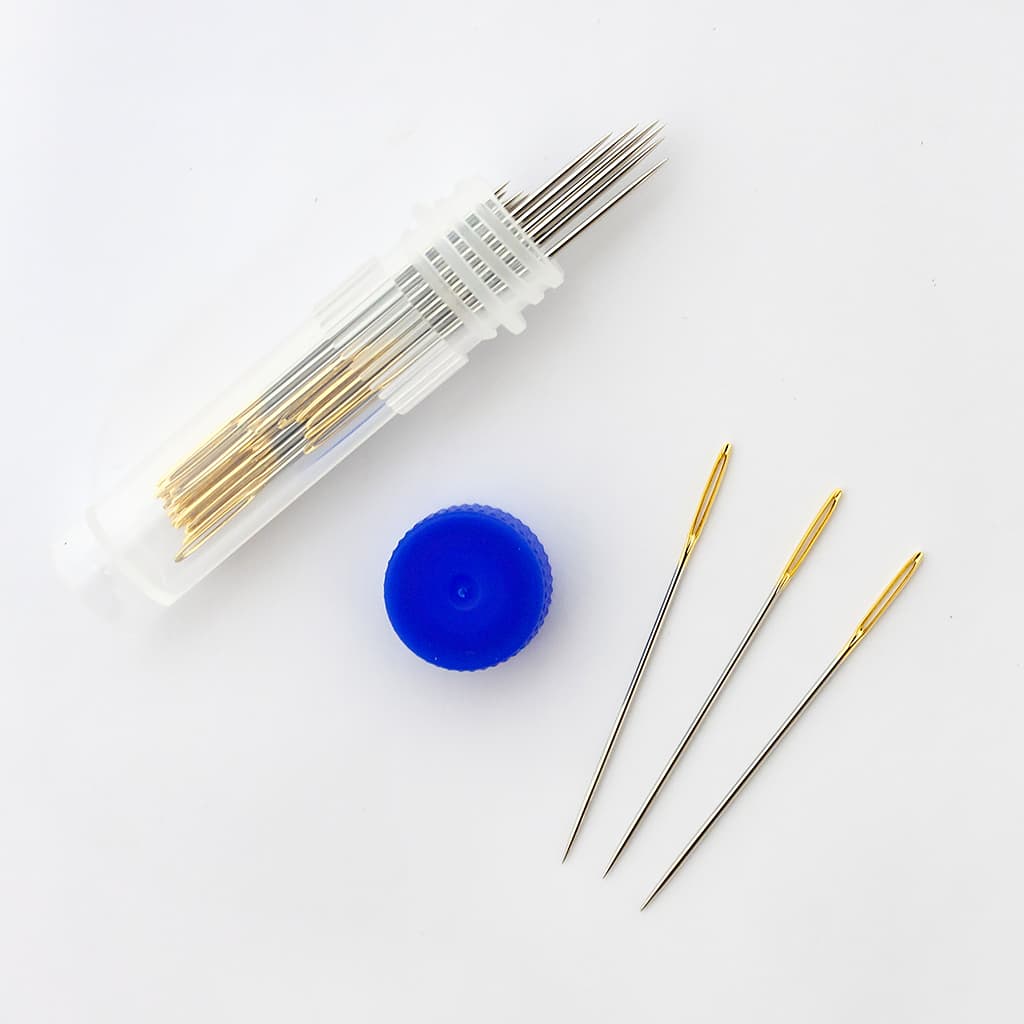 Иглы для шитья с большим ушком №24 (37 х 0,7 мм), 25 шт - №2