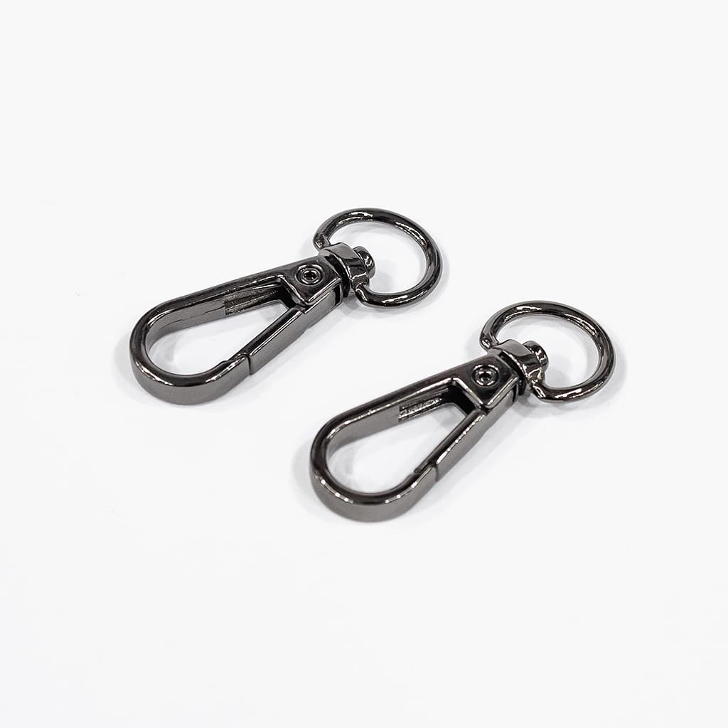 Карабины 13мм, чёрные, 2 шт - №1