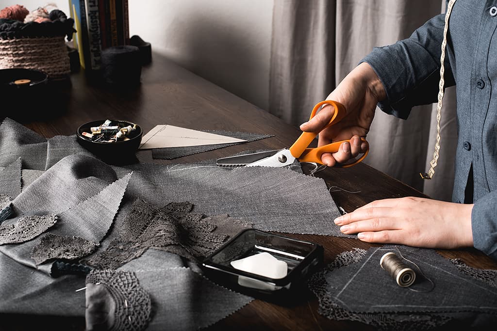 Ножницы Fiskars "зиг-заг" 23 см - №1
