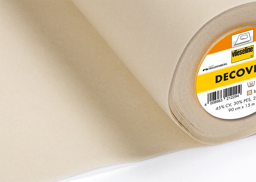 Плотная и очень стабильная клеевая прокладка, похожая на кожу Decovil Плотная клеевая прокладка, похожая на кожу - №1