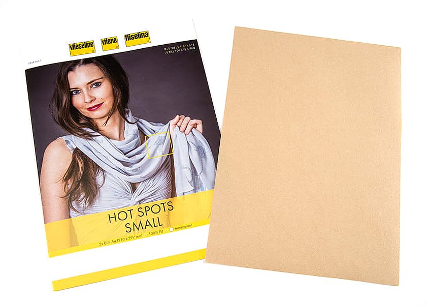 Флизелин с клеевыми каплями малого размера Hot Spots Флизелин для переноса рисунков "Горячие капли" малые