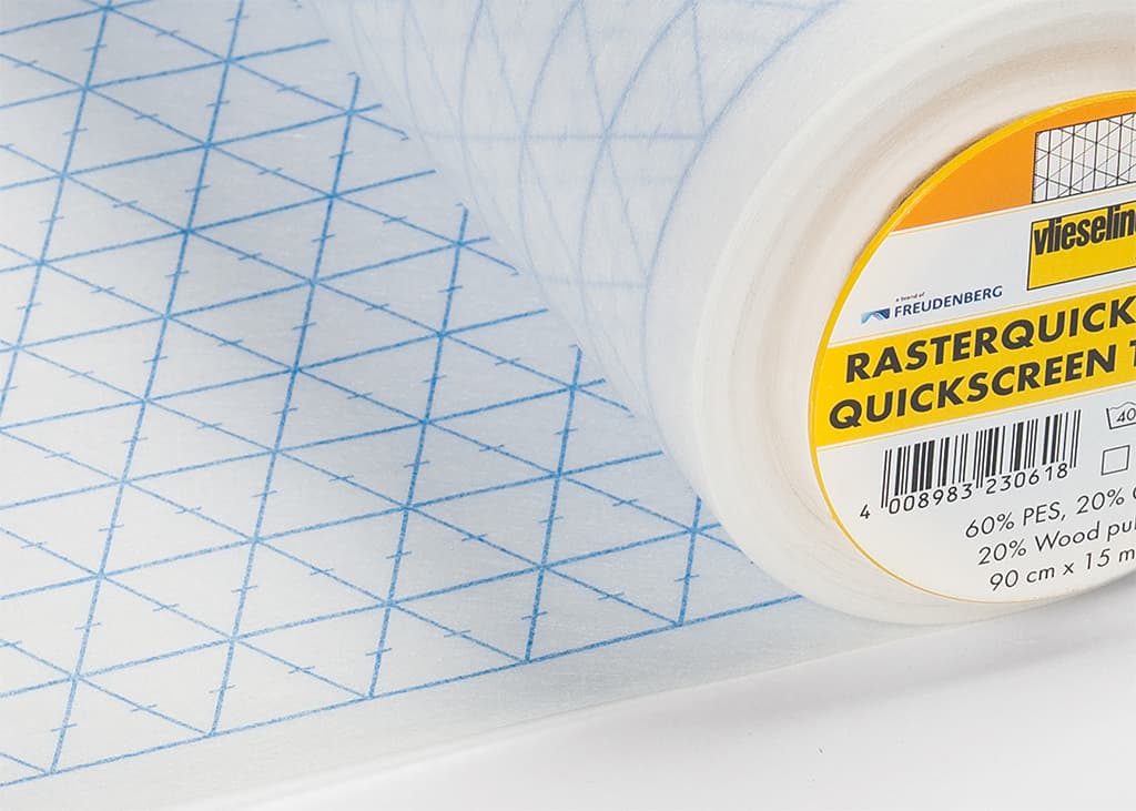 Прокладка для печворка Rasterquick Dreieck Прокладка нашивная с треугольниками - №1