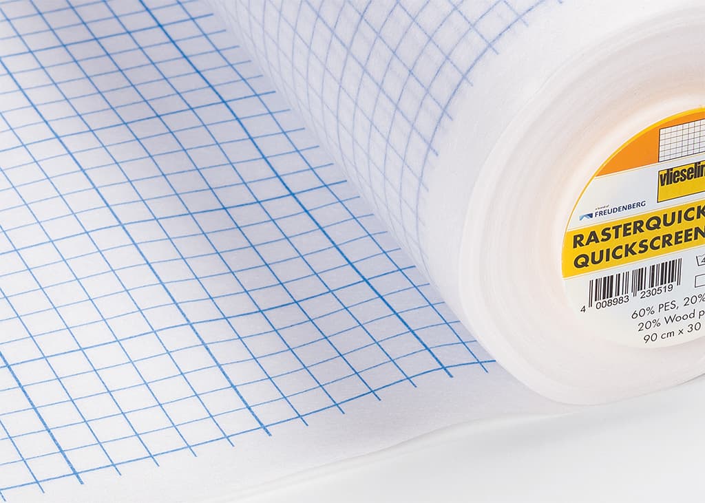 Прокладка для печворка Rasterquick Viereck Прокладка нашивная с квадратами - №1