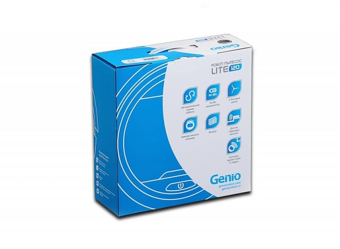 Робот-пылесос Genio Lite 120 White (белый) - №3