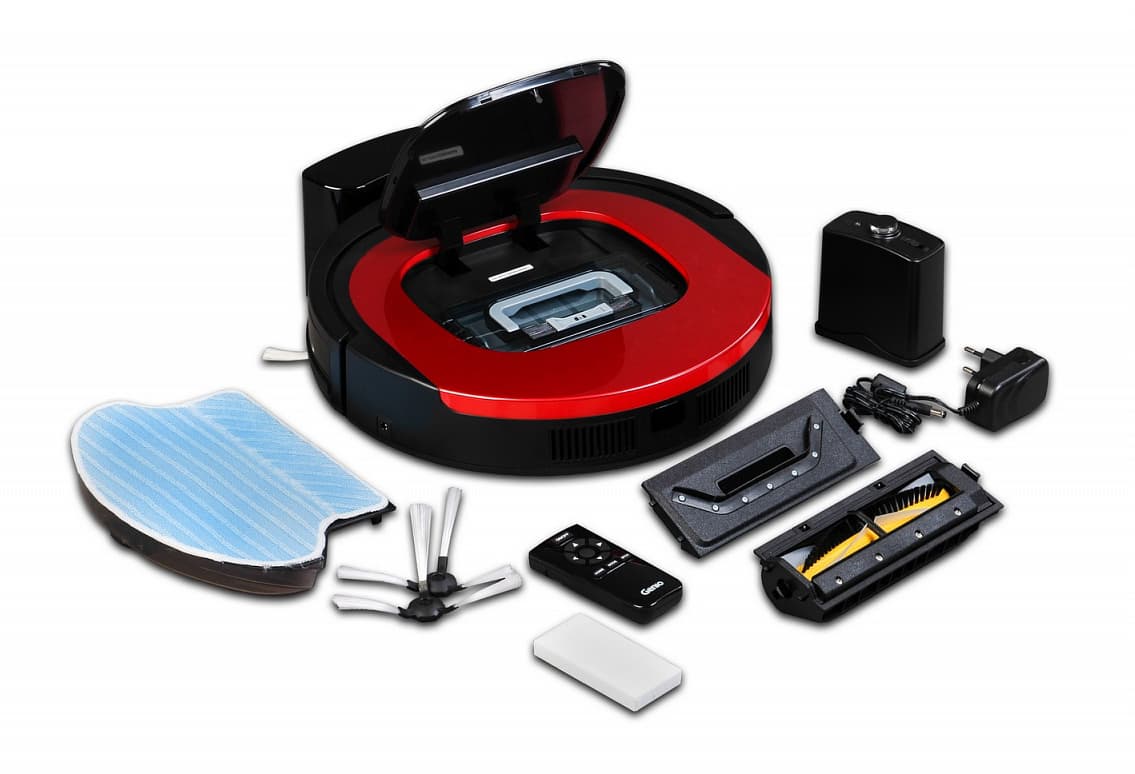 Робот-пылесос Genio Deluxe 370 Red (красный) - №4