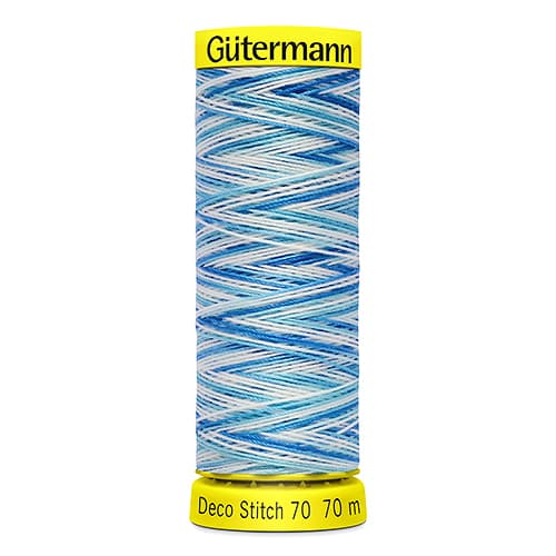 Нитки Gütermann Deco Stitch Multicolour №70 70м Цвет 9954