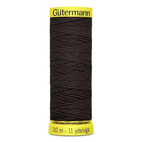 Gütermann Elastic 10м цвет 4002, коричневый