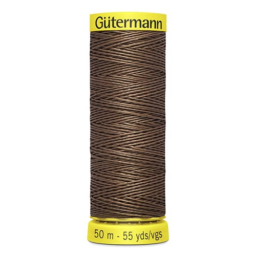 Gütermann Linen №30 50м цвет 1314, коричневый