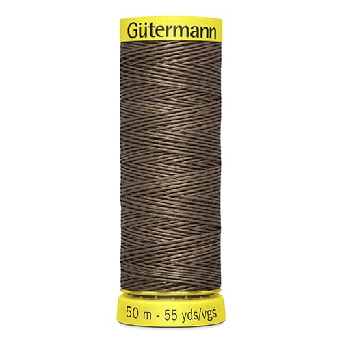 Gütermann Linen №30 50м цвет 4010, серо-коричневый