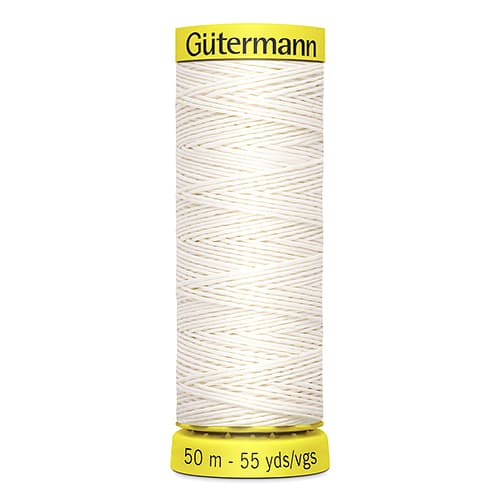 Gütermann Linen №30 50м цвет 5129, белый