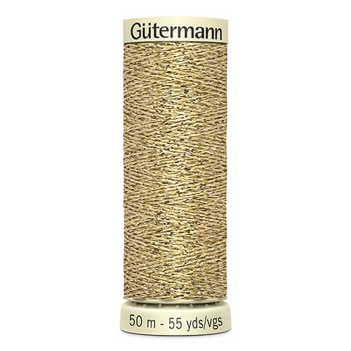 Gütermann Metallic Effect №90 50м цвет 24, золотистый