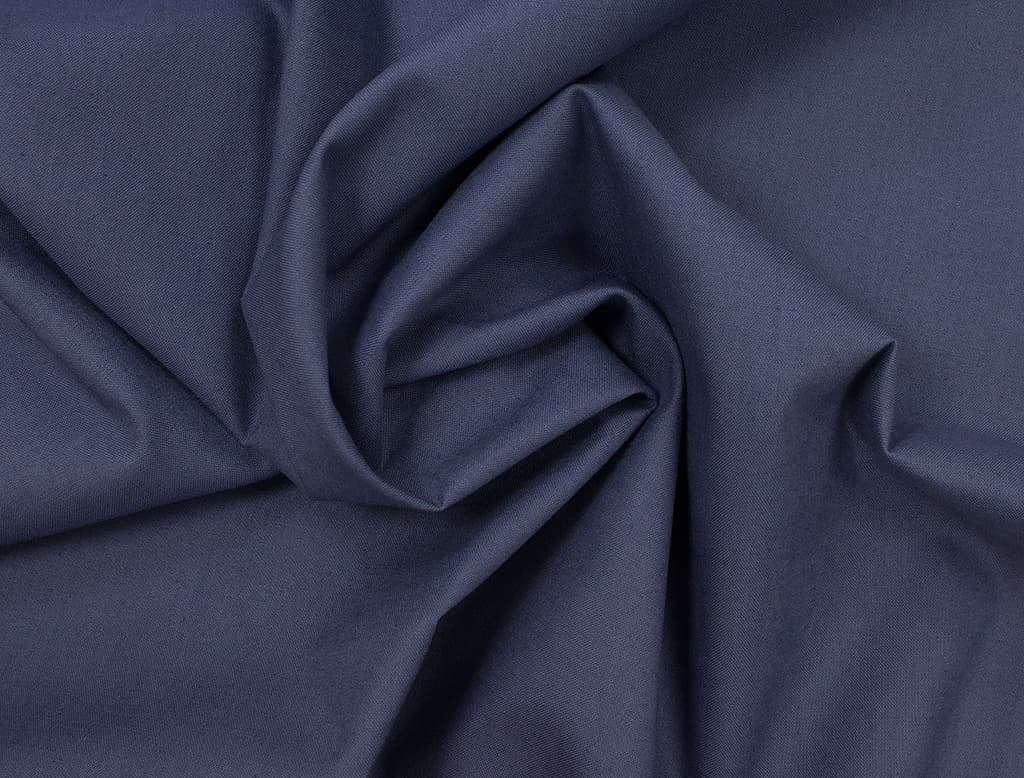 Ткань Gütermann Pure Colours однотонная, дымчато-синяя - №1