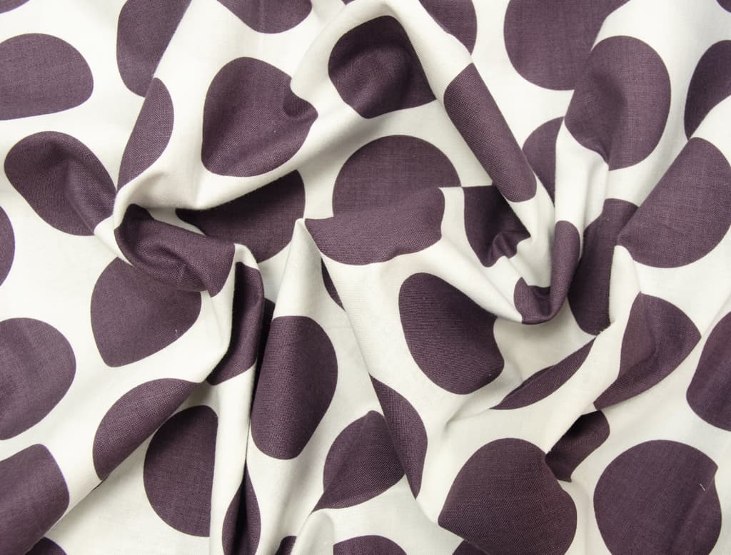 Ткань Gütermann Fenton House (большой сливовый горох) - №1