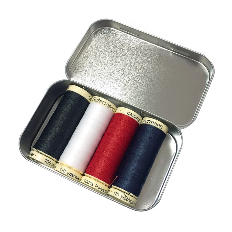 Универсальные нитки. 100% полиэстер Набор ниток Gütermann Sew All 4 катушки по 100м - №1