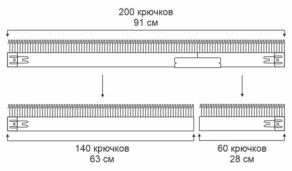 Гребенка навесная разборная 5 класса - №1