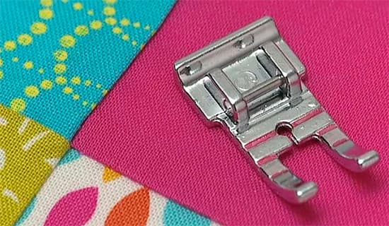 Лапка для квилтинга на 1/4 дюйма (6 мм)