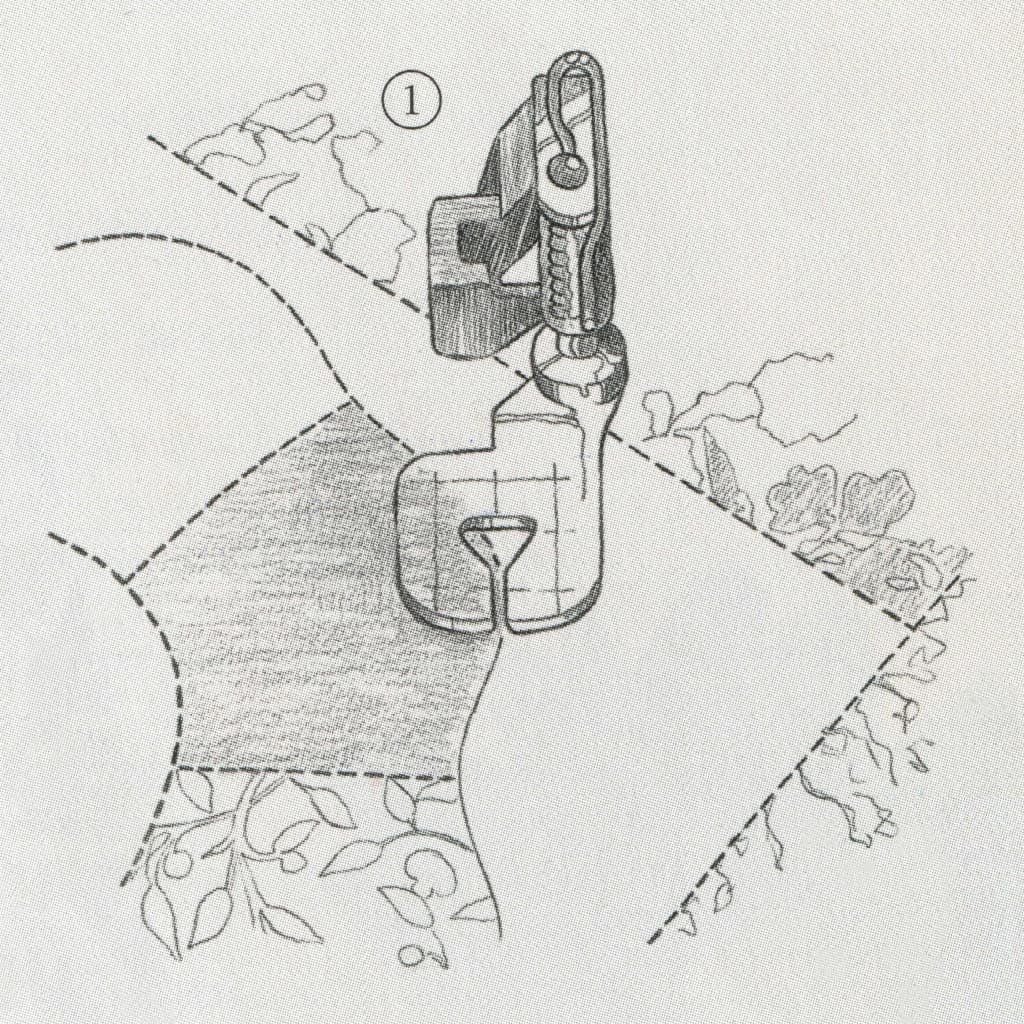 Лапка для простёгивания в технике свободного передвижения с разметкой - №2