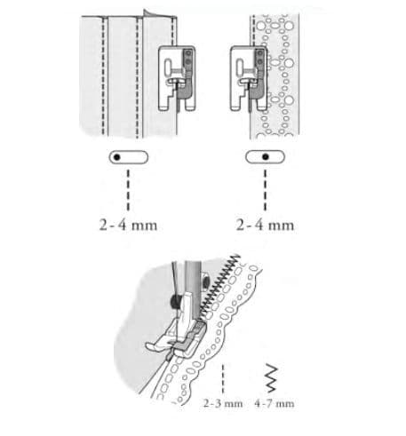 Лапка для соединительного шва - №1